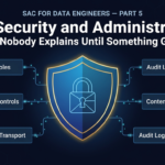 SAP Analytics Cloud security administration roles data access control transport part 5