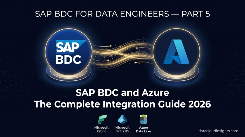 SAP Business Data Cloud and Azure: The Complete Integration Guide for Data Engineers 2026 (Part 5)