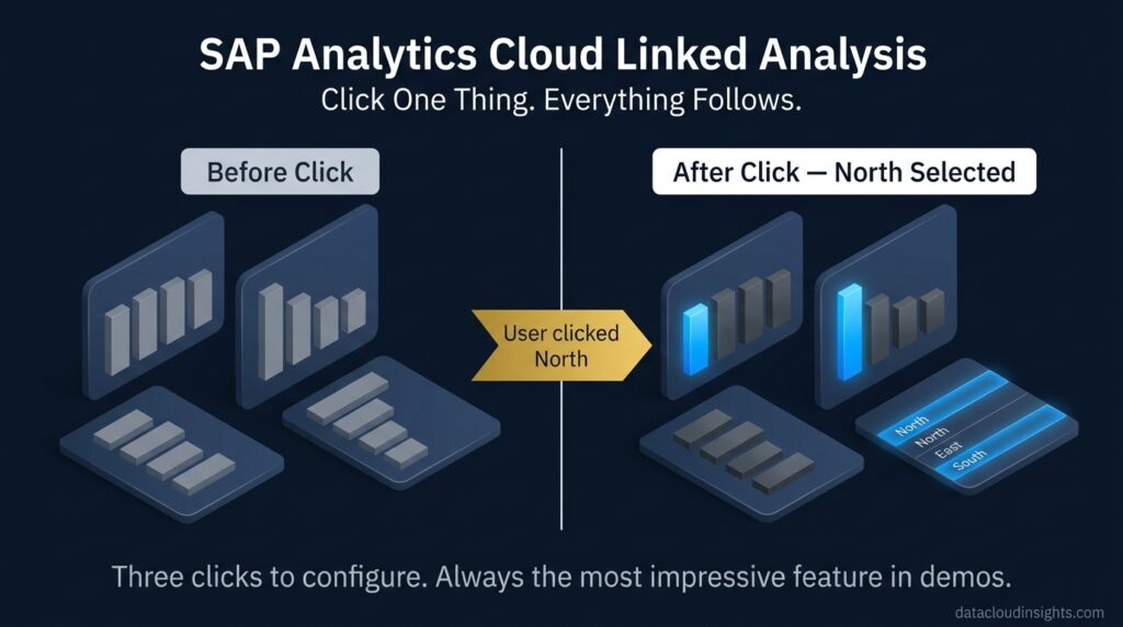 SAP Analytics Cloud Linked Analysis
