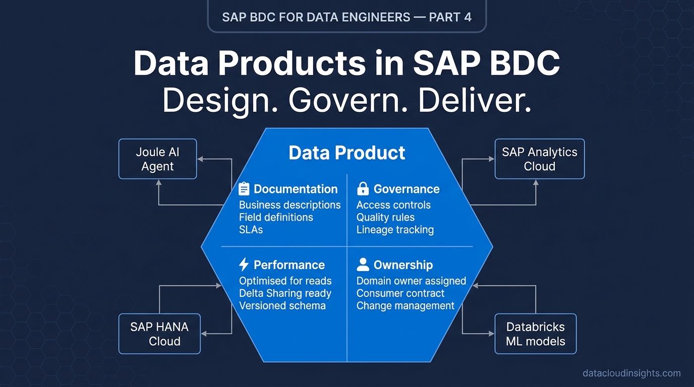 SAP Business Data Cloud Data Products: Design, Governance and Engineering Decisions (Part 4)