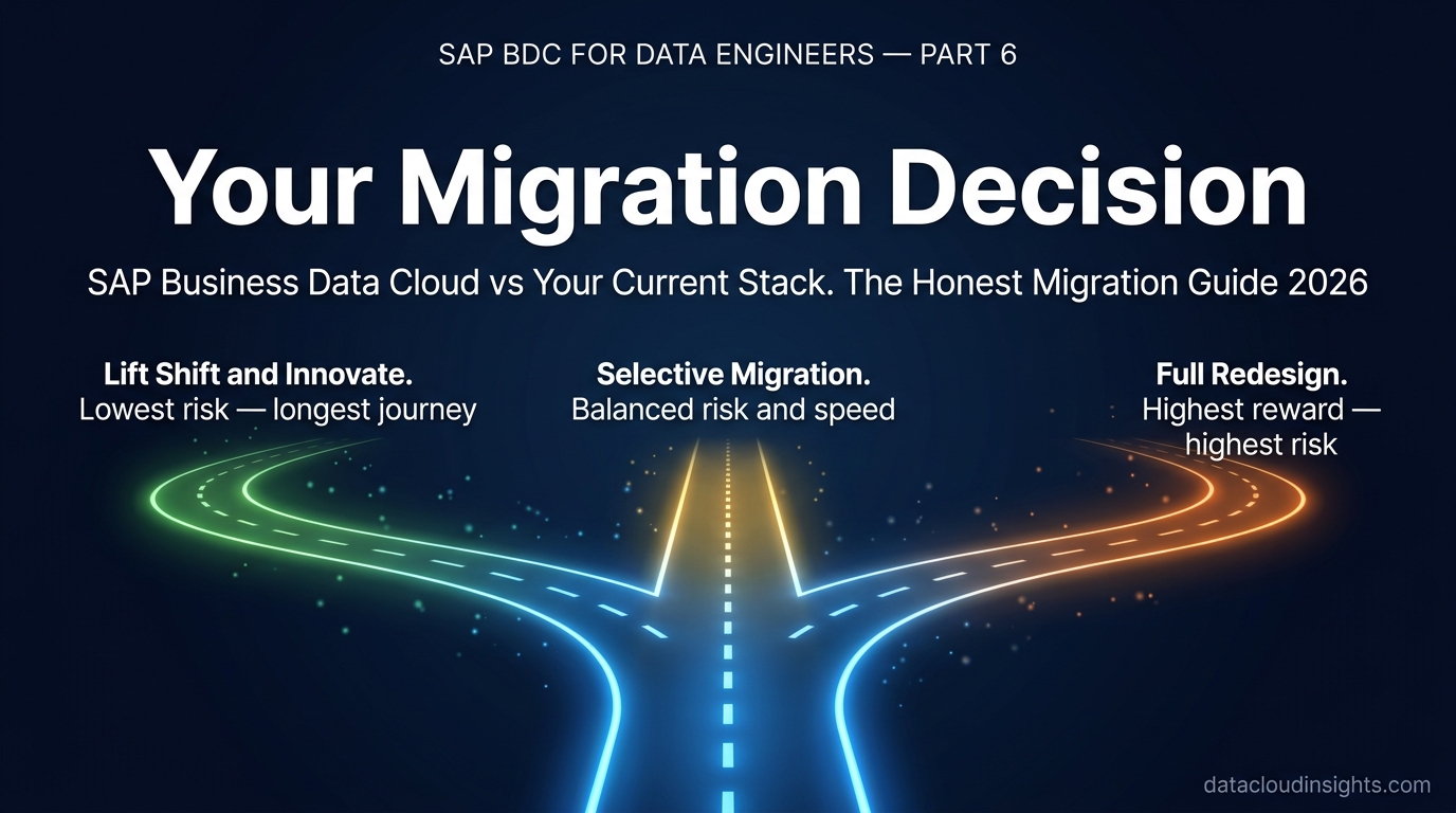 SAP Business Data Cloud vs Your Current Stack: The Honest Migration Guide (Part 6)