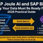 SAP Joule AI and SAP Business Data Cloud: Why Your Data Must Be Ready Before Your AI Is